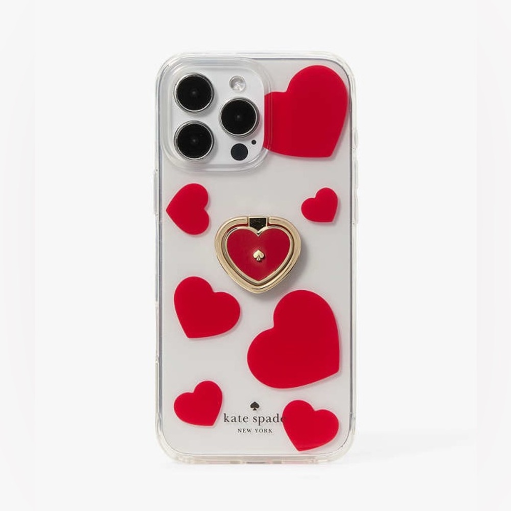 KATE SPADE Love Shack stability ring and case for Apple IPhone 16 Pro Max❤️❤️